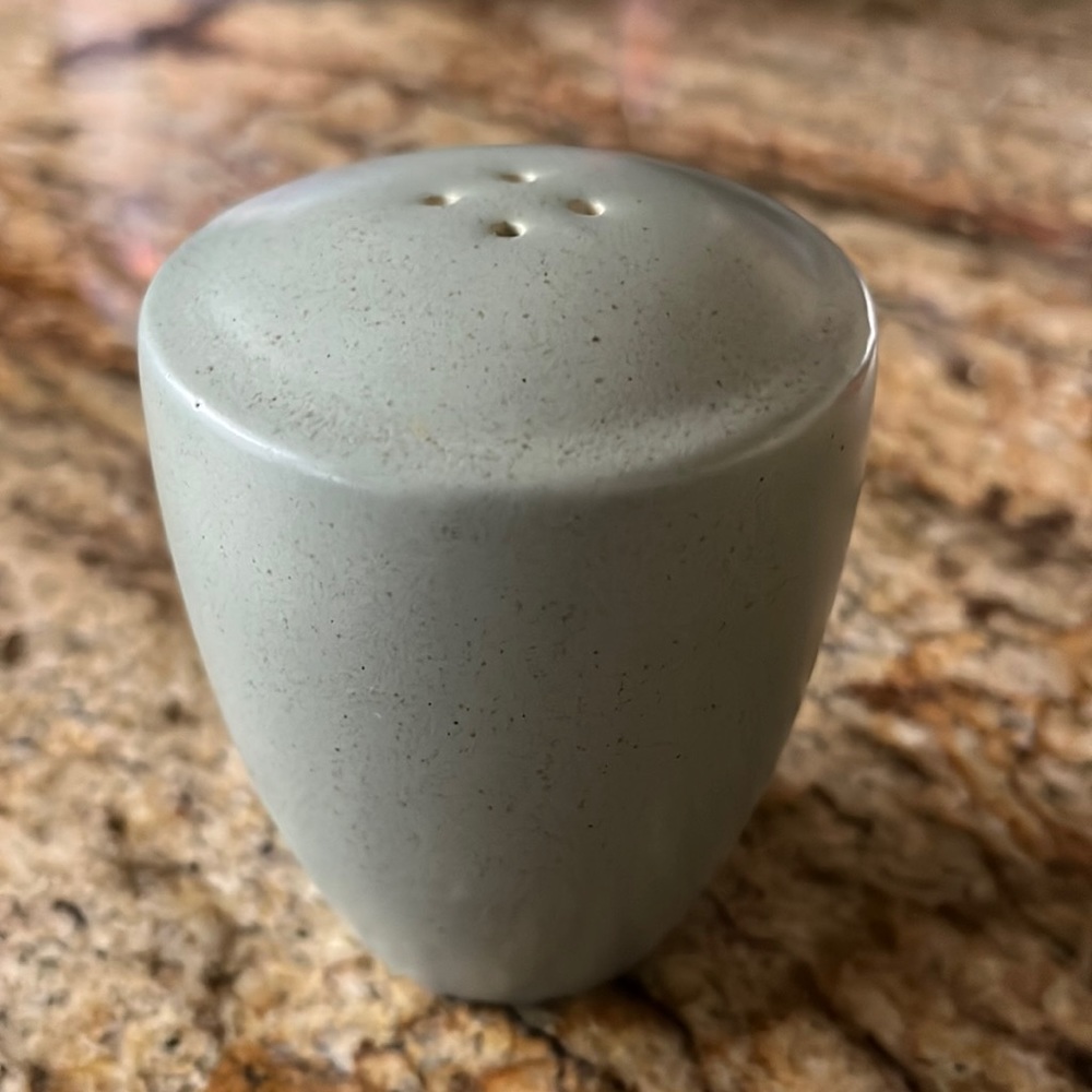 Noritake Colorwave Creamer and salt & pepper shaker Just ONE!!! sage green